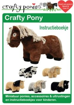 Crafty Ponies Paarden Knuffel Wildkleur 48cm -Speelgoed Kortingen Winkel image 1019