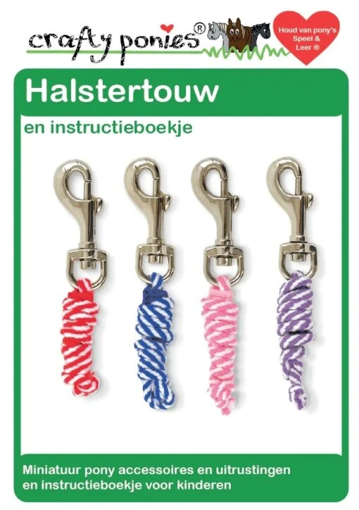 Crafty Ponies Halstertouw Roze -Speelgoed Kortingen Winkel image 1034