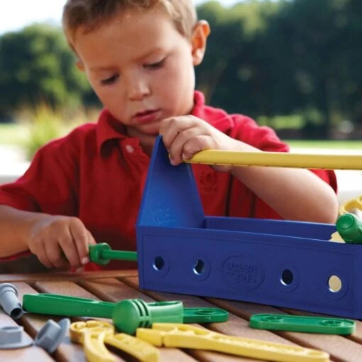 Green Toys Gereedschapskist Tool Set Blauw -Speelgoed Kortingen Winkel image 1635