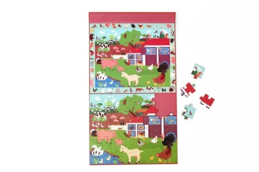 Scratch Magnetische Puzzel 2 In 1 Boerderij 48pcs -Speelgoed Kortingen Winkel image 1689