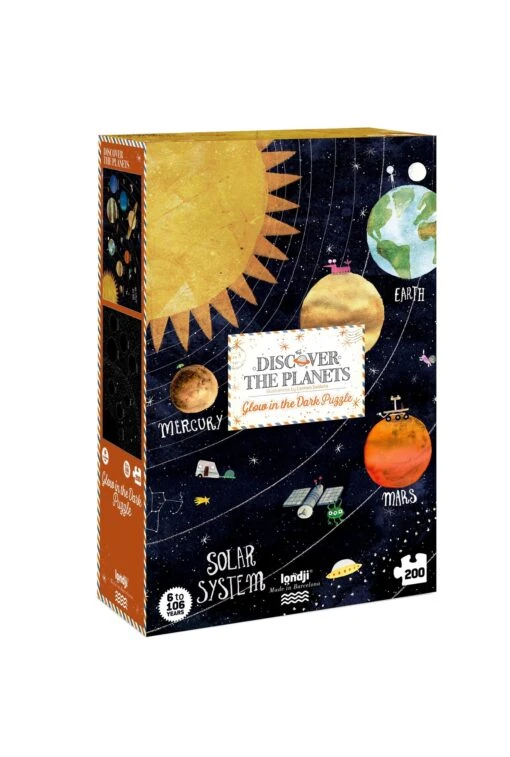 Londji Puzzel Discover The Planets 200 Pcs -Speelgoed Kortingen Winkel image 1726