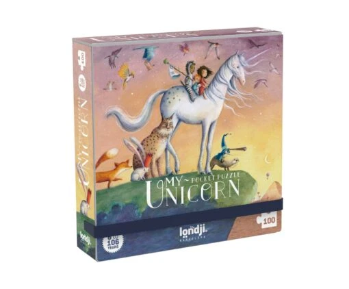 Londji Pocket Puzzel My Unicorn 100 Pcs -Speelgoed Kortingen Winkel image 1730