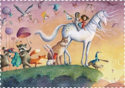 Londji Pocket Puzzel My Unicorn 100 Pcs -Speelgoed Kortingen Winkel image 1731