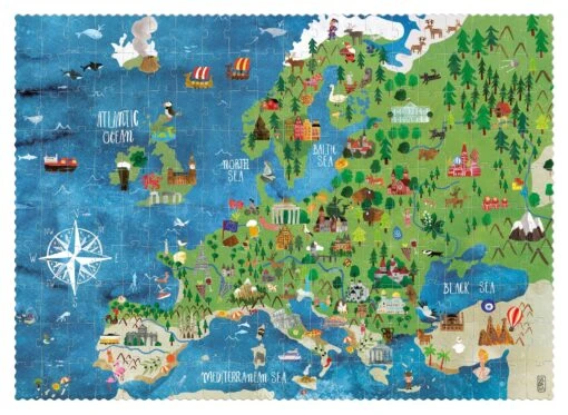 Londji Puzzel Discover Europe 200 Pcs -Speelgoed Kortingen Winkel image 1737