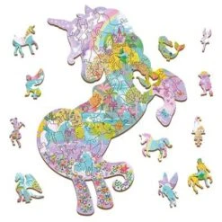 Woody Houten Puzzel Speelset Unicorn -Speelgoed Kortingen Winkel image 1741