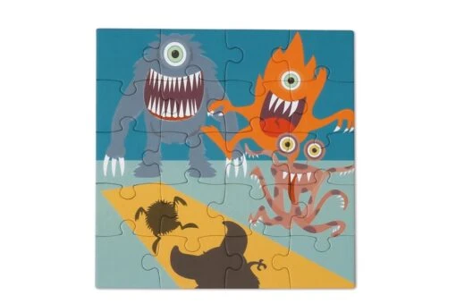 Scratch Magneet Puzzelboek Monsters -Speelgoed Kortingen Winkel image 1759