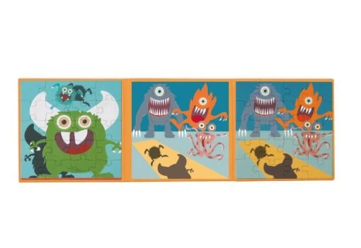 Scratch Magneet Puzzelboek Monsters -Speelgoed Kortingen Winkel image 1760