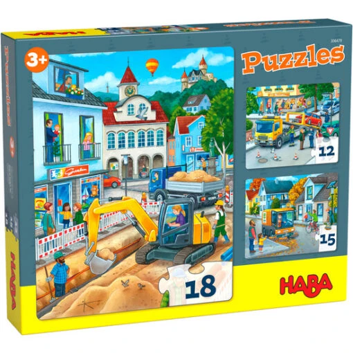 Haba Puzzels - In De Stad -Speelgoed Kortingen Winkel image 1788