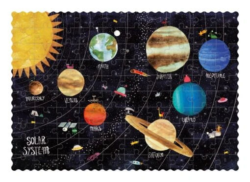 Londji Pocket Puzzel Discover The Planets 100 Pcs -Speelgoed Kortingen Winkel image 1798