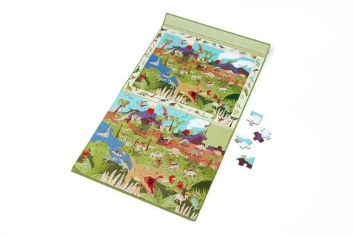 Scratch Magnetische Puzzel 2 In 1 Dino 80pcs -Speelgoed Kortingen Winkel image 1801