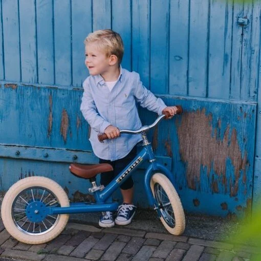 Trybike Loopfiets Steel Vintage Blauw 2-wieler -Speelgoed Kortingen Winkel image 2343