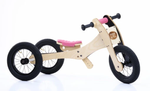 Trybike Loopfiets Hout 4-in-1 Roze -Speelgoed Kortingen Winkel image 2457