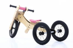 Trybike Loopfiets Hout 4-in-1 Roze -Speelgoed Kortingen Winkel image 2458