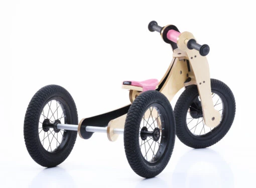 Trybike Loopfiets Hout 4-in-1 Roze -Speelgoed Kortingen Winkel image 2459