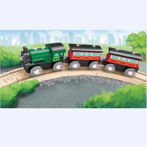 Hape Stoomtrein Met Wagons -Speelgoed Kortingen Winkel image 2477