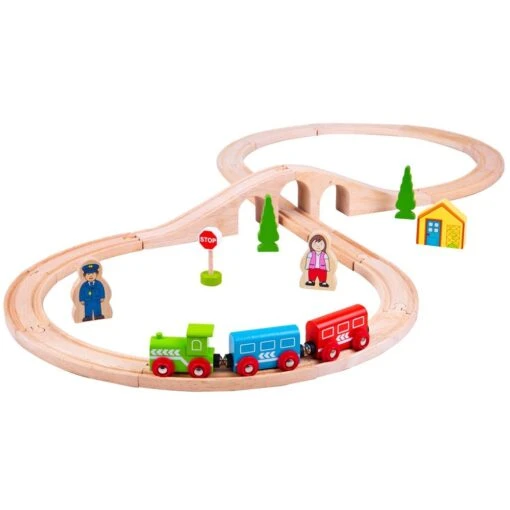 Bigjigs Houten Trein Set Acht -Speelgoed Kortingen Winkel image 2525