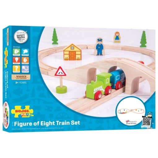 Bigjigs Houten Trein Set Acht -Speelgoed Kortingen Winkel image 2531