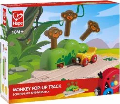 Hape Spoordeel Monkey Pop-Up Track -Speelgoed Kortingen Winkel image 2541