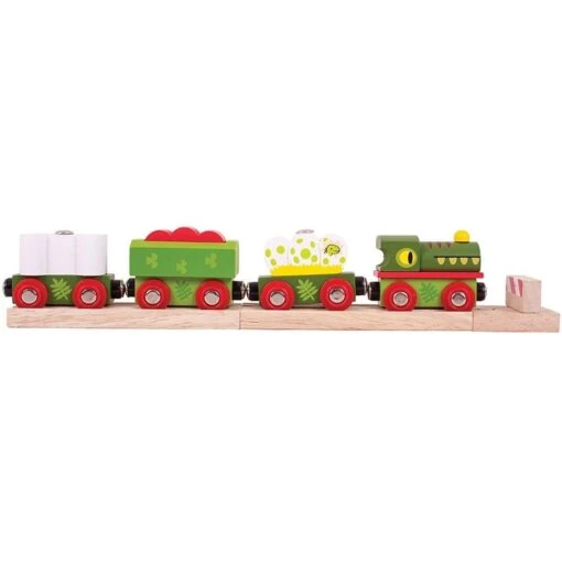 Bigjigs Dino Trein Met Wagons -Speelgoed Kortingen Winkel image 2549