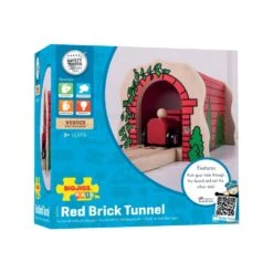 Bigjigs Spoortunnel Rood -Speelgoed Kortingen Winkel image 2577