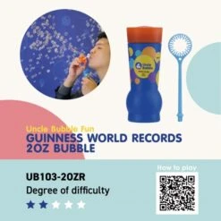 Uncle Bubble Bellenblaas Guinness World Record Set -Speelgoed Kortingen Winkel image 2866