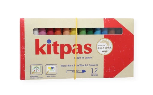 Kitpas Rijstwax (Raam)Krijt Medium Set 12-delig -Speelgoed Kortingen Winkel image 3201