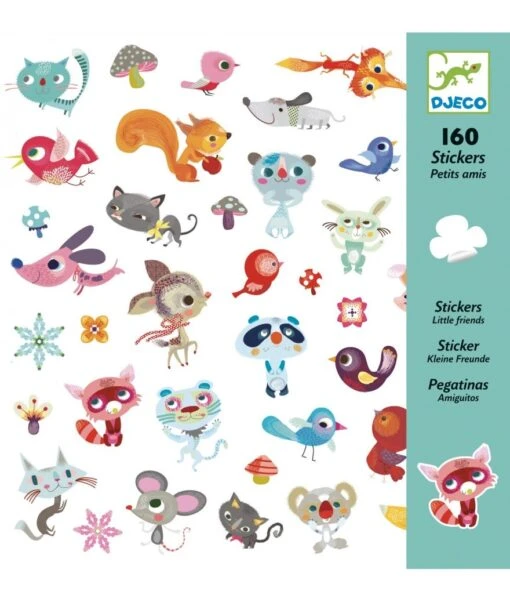 Djeco Stickers Kleine Vriendjes -Speelgoed Kortingen Winkel image 3266