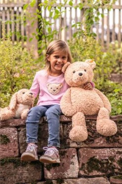 Steiff Knuffel Teddybeer Jimmy Teddy Bear 55cm -Speelgoed Kortingen Winkel image 786