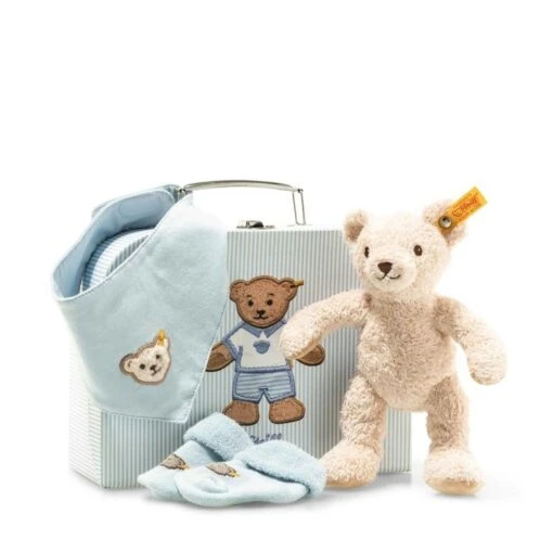 Steiff Geschenkset Met Knuffel Blauw -Speelgoed Kortingen Winkel image 796