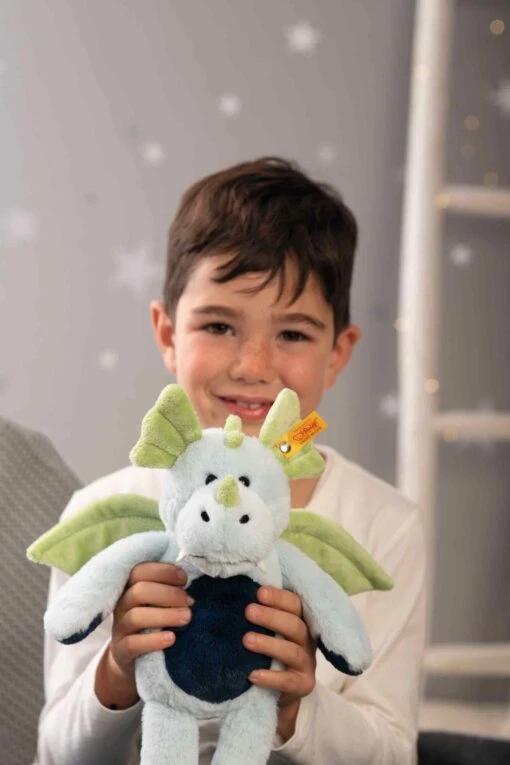 Steiff Knuffel Draak Samu Dragon 28cm -Speelgoed Kortingen Winkel image 806