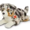 Hermann Teddy Knuffel Hond Australian Shepherd Liggend -Speelgoed Kortingen Winkel image 831