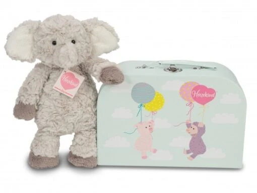 Hermann Teddy Knuffel Olifant Smartie Met Koffer -Speelgoed Kortingen Winkel image 861